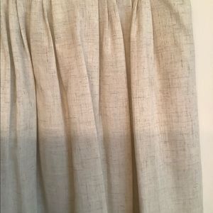 Oatmeal colored skirt